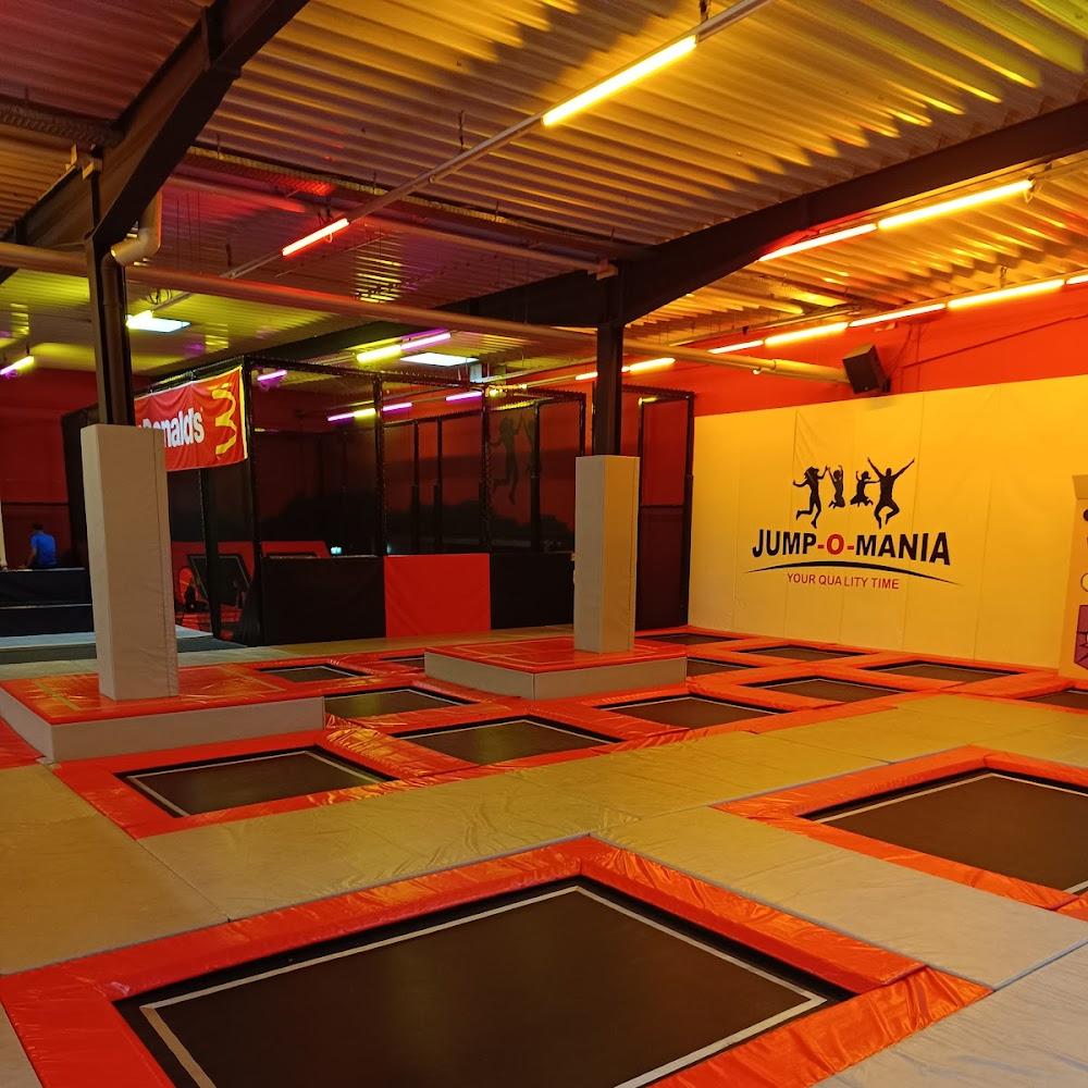 Indoor trampoline park, Jump-O-Mania.